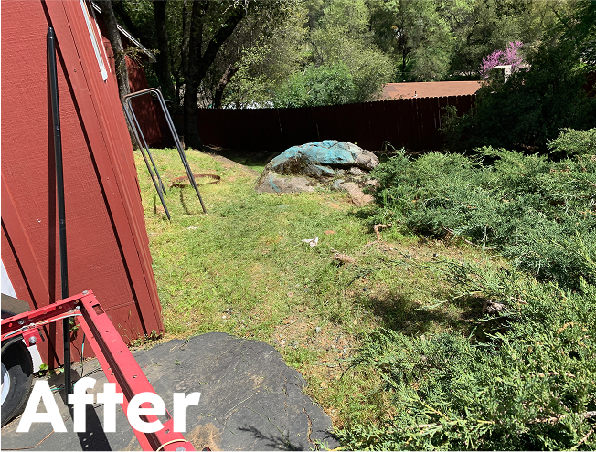 mowing field and landscaping work in sonora