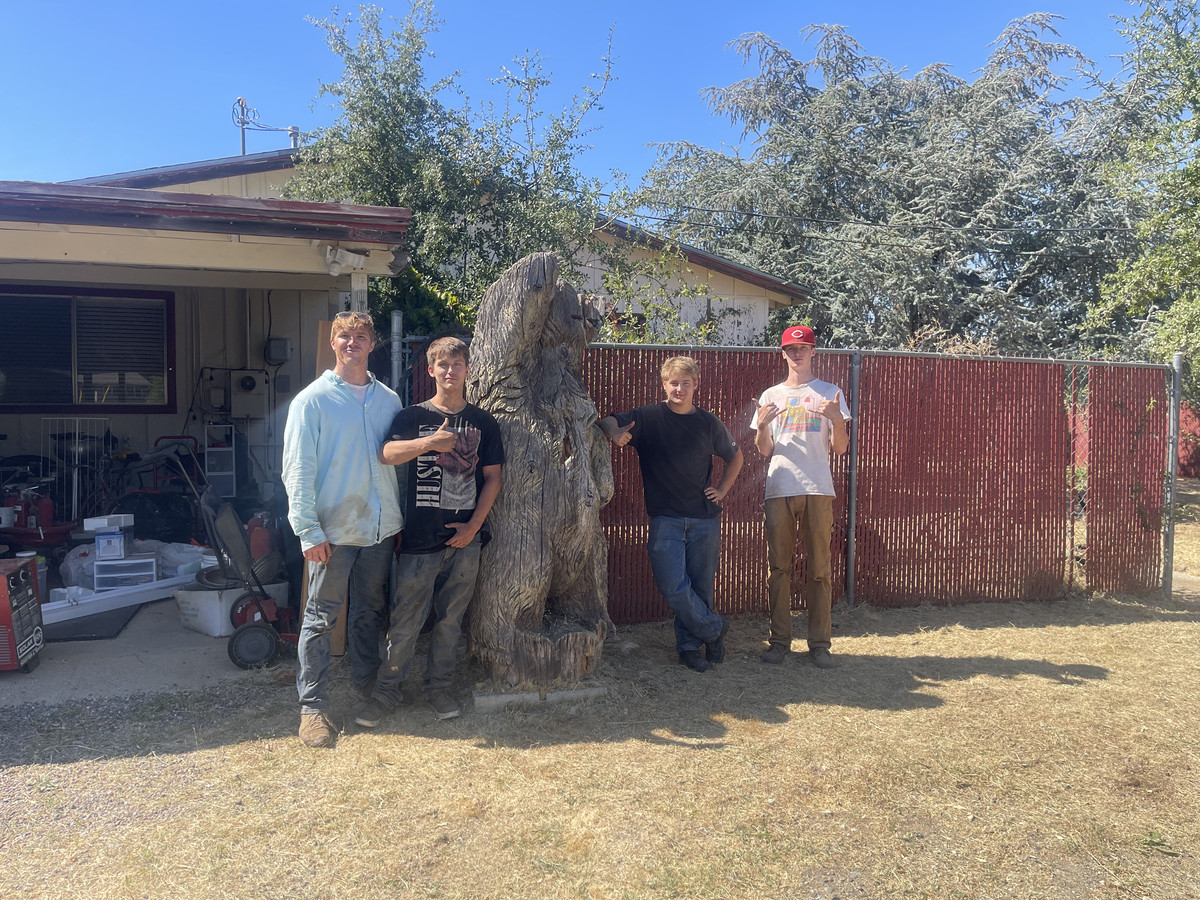 Wacky Weedeating crew posing together