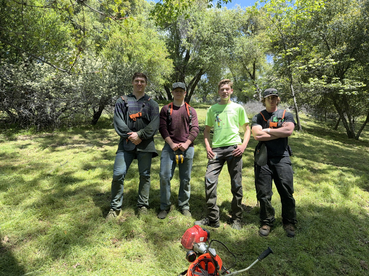 Wacky Weedeating team group photo