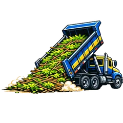 Junk removal illustration